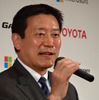 GAZOO.comのリニューアルを説明するトヨタ e-toyota部　山田博之部長
