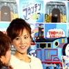 「きかんしゃトーマス ブルーマウンテンの謎」公開イベントでの高橋英樹さんと高橋真麻さん