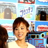 「きかんしゃトーマス ブルーマウンテンの謎」公開イベントでの高橋英樹さんと高橋真麻さん