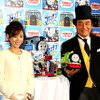 「きかんしゃトーマス ブルーマウンテンの謎」公開イベントでの高橋英樹さんと高橋真麻さん