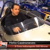 カストロネベスによる50年前のインディカーマシンの解説（動画キャプチャ）