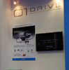 会場入口の正面にはフルデジタル・オーディオシステムの「01 DRIVE」を出展