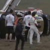 ダニ・ソルドのクラッシュ（動画キャプチャ）