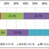 ビッグ・データに対する認知度の経年変化【出典：ガートナー (ITデマンド・リサーチ)／調査：2011年11月、2012年11月】