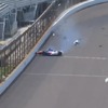 INDYが公開したクラッシュ時の動画キャプチャ