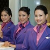 タイ国際航空のアテンダント