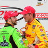 アンドレッティ勢の1-2。優勝のヒンチクリフ（左）と2位のハンターレイ。写真：IndyCar