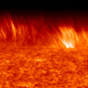 ひのでが観測した太陽表面の活動