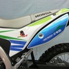 抽選賞品に三宅島エンデューロレースのオリジナルデカールをまとったCRF250Lの新車が