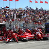 ピットも完璧な仕事でディクソンをコースに戻す。写真：IndyCar