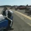 ビル・ワーナーのバイク事故（動画キャプチャ）