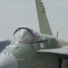 F/A‐18スーパーホーネットの処女飛行（動画キャプチャ）