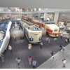 新鉄道博物館の車両展示イメージ。交通科学博物館から移設展示する車両や資料は今後検討を進める。
