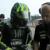 MotoGP第11戦の予選（動画キャプチャ）