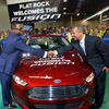 米国ミシガン州フラットロック工場でも生産が開始されたフォードフュージョン