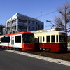 都電荒川線の電車。9月14日から沿線施設をめぐるスタンプラリーを行う