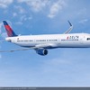デルタ航空A321（シャークレット装備）