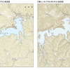 2万5000分1地形図「奥多摩湖」の新旧比較