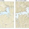 2万5000分1地形図「奥多摩湖」の新旧比較