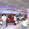 ファミリー層の来場者がとくに目立ったKIAの展示会場