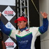 女性ドライバーのデ・シルベストロが2位をゲット。写真：IndyCar