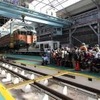 JR西日本は11月9日、吹田総合車両所の一般公開を行う。写真は2012年の様子
