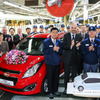 GMの韓国昌原工場で累計生産100万台を達成したシボレースパーク