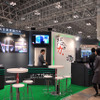 「鉄道技術展」の総合車両製作所ブース