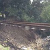 10月の台風26号で土砂が流出した久留里線。久留里～上総亀山間のみ運転を見合わせていたが、11月14日から再開することになった。