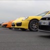 日産 GT-R、ポルシェ 911ターボ、マクラーレン MP4-12C…0-1000m加速対決［動画］