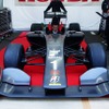 今年から使用されるスーパーフォーミュラの新シャシー「SF14」、ホンダエンジンを搭載したバージョンがオートサロンのデモ走行に登場した。