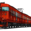 しなの鉄道が導入する観光列車『ろくもん』。3両編成の115系を改造して運転する。