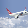 LAMモザンビーク航空の737-700