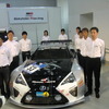 1月30日のトヨタ・モータースポーツ体制発表会。脇阪（右から2番目）はGAZOO Racingのニュル24時間参戦選手として出席していたが、SUPER GTでの去就は発表されなかった。
