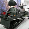 ヤマハ発動機、コミュニケーションプラザにソチ仕様スノーモビルを展示