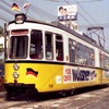 もとシュトゥットガルト市電の土佐電鉄735形。このほど福井鉄道がイベント用車両として購入することになった。4月から導入される予定。