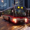 2月15日18時の時点では、武蔵小杉駅（横須賀線駅前）と日吉駅の間で代行バスが運行されていたが、途中の元住吉駅は通過。日吉駅と菊名駅を結ぶ代行バスは運転されていなかった。