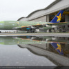 構造組み立ての終了したスカイマークA380