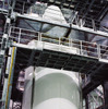 2月13日、H-IIAロケット23号機先端のフェアリングに格納されるGPM主衛星