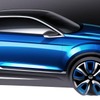 フォルクスワーゲン T-ROC のイメージスケッチ