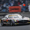 GT300決勝3位、#11 メルセデスSLS。撮影：益田和久