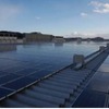 小売店舗屋根に設置した太陽光発電システム