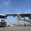 認可テストの為に英国に最初の着陸を行ったA350 XWBテスト用航空機「MSN3」