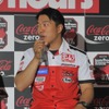 昨年の8耐で2位に入った津田拓也選手。今年もヨシムラスズキから全日本ロードレース選手権に参戦し、8耐ではジョシュ・ウォーターズとコンビを組む