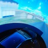 シミュレーターは眺めるだけで体験はできない。