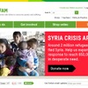 オックスファム・イギリスwebサイト