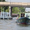 バンコク西部で無料運河ボート始動