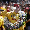 インディ500レースに勝利したライアン・ハンター=レイ
