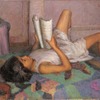 霜鳥之彦《少女（休憩）》1926（大正15）年京都市美術館蔵