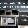 インターシル・4チャネルアナログビデオデコーダ TW9966